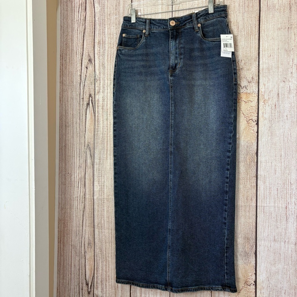 Sts Blue Womens Nimo Maxi Denim Pencil Skirt size 27 - Picture 3 of 12